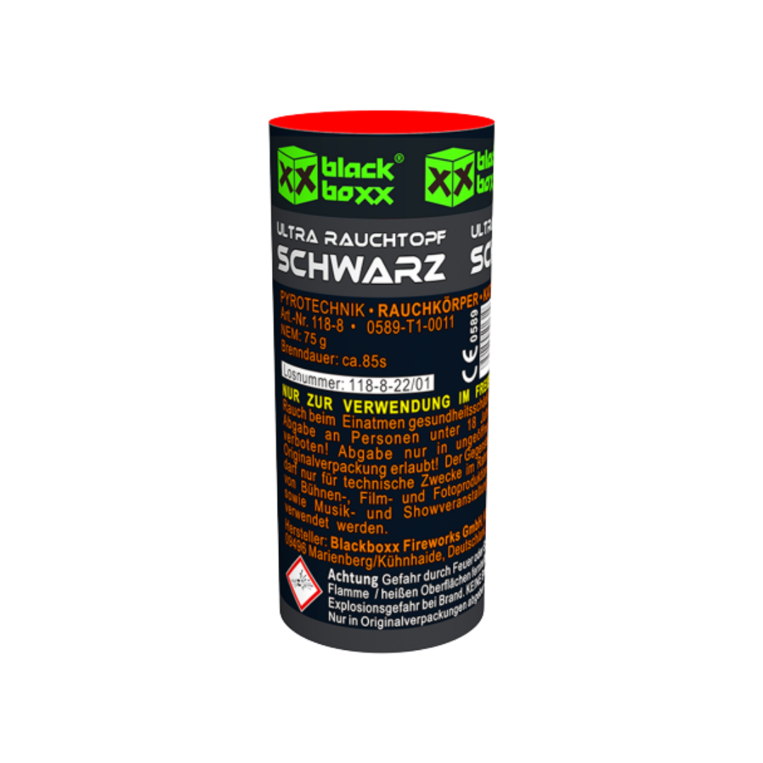 Ultra Rauchtopf (schwarz)