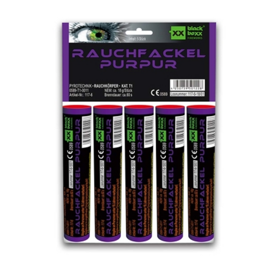 Rauchfackel Purpur (5er Pack)