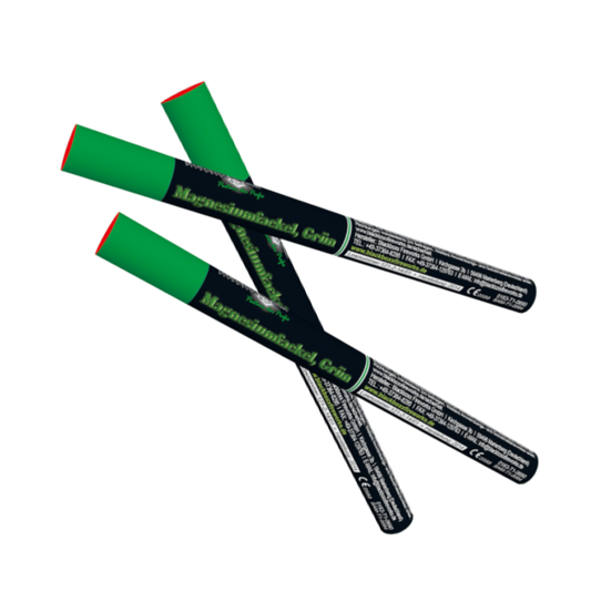 Magnesiumfackel grün (einzeln)